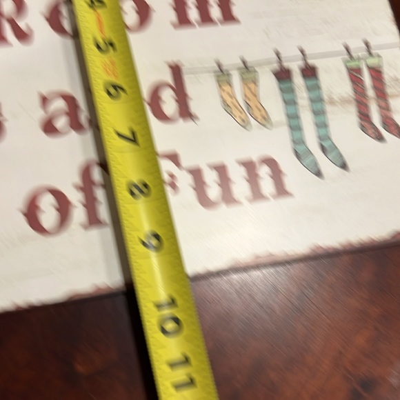 Metal laundry room sign - Picture 4 of 6